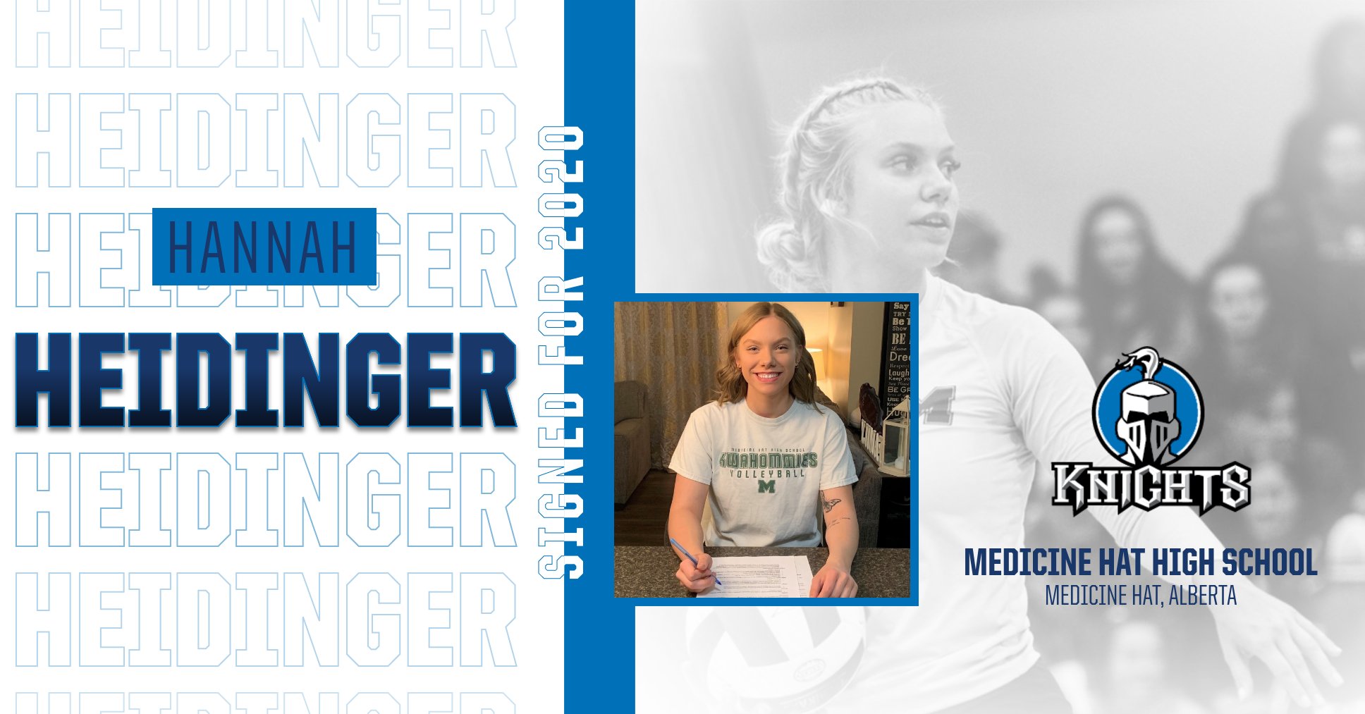 Women's Volleyball adds Alberta Recruit to Roster for 2020