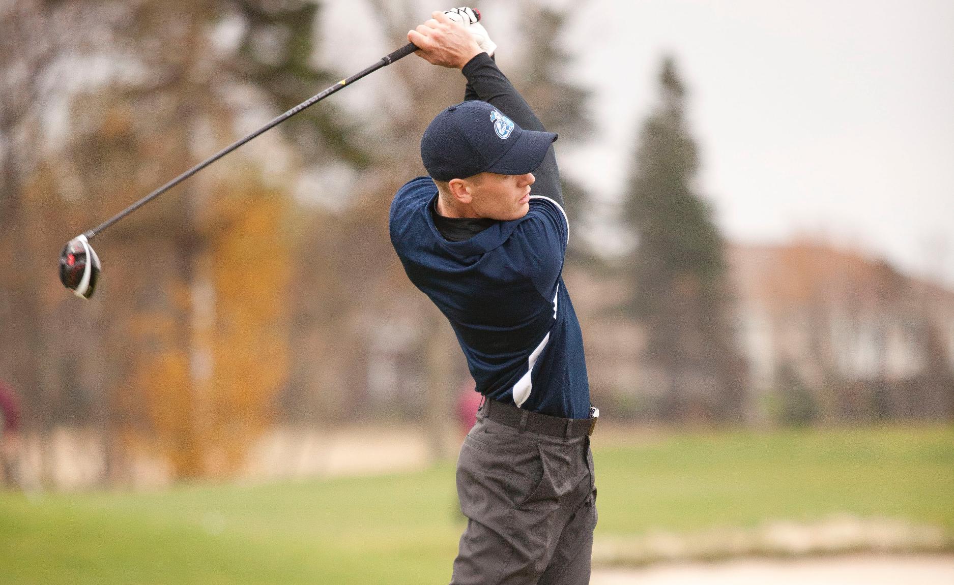 RECAP: Dixon maintains, Knights men lead entering final round at CCAA Championship