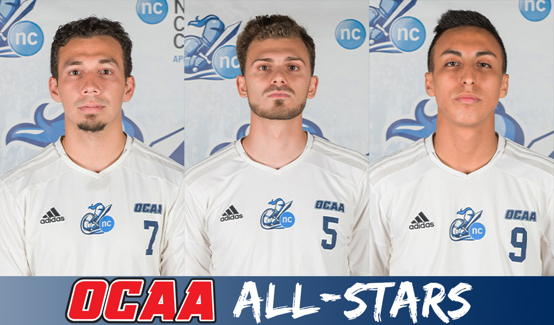 NEWS: Trio of Knights named OCAA Men's Soccer All-Stars