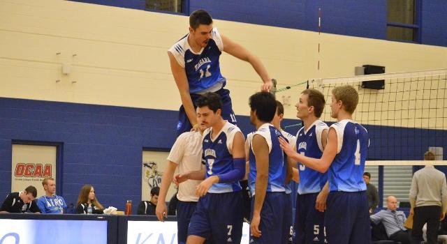 #2 Ranked Men's Volleyball Remain Unbeaten