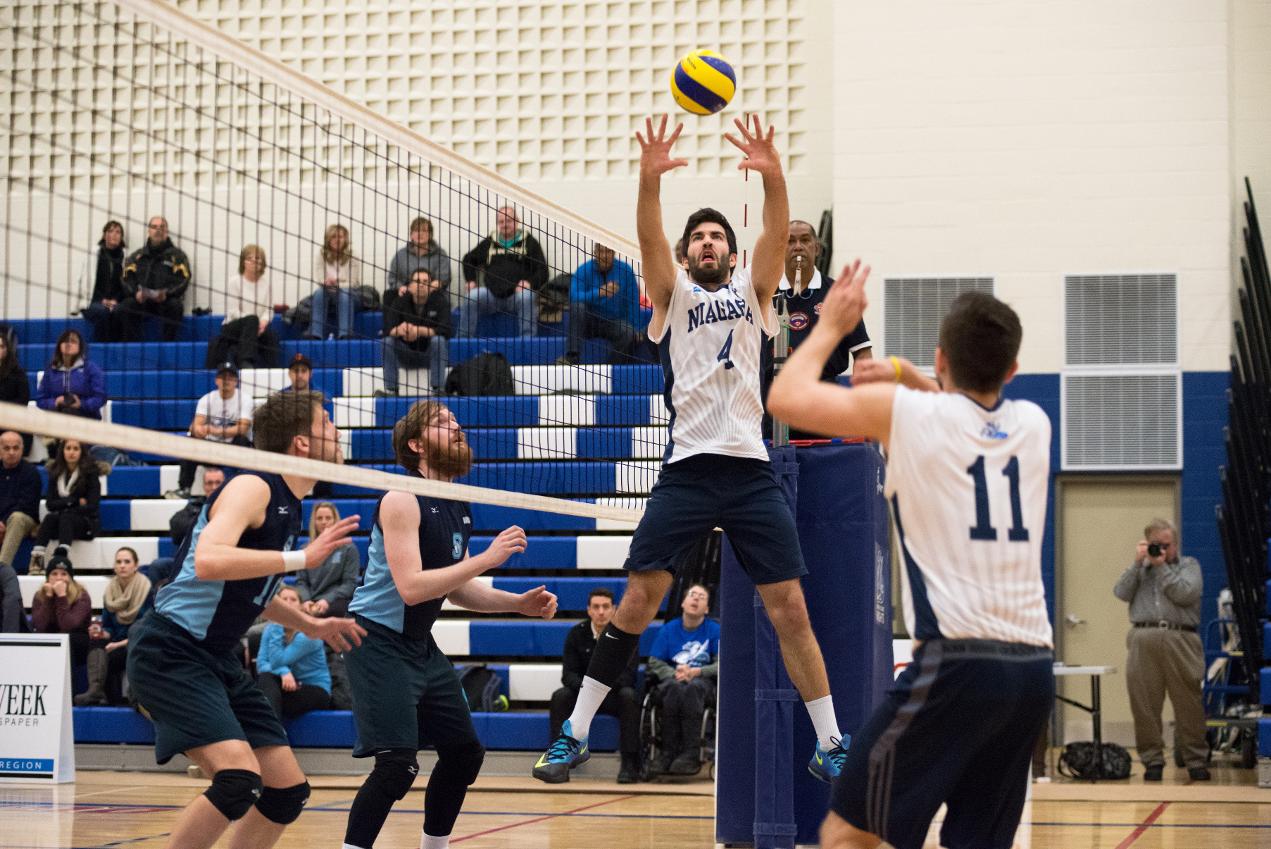 RECAP: Knights sweep Bruins on second annual Volleyball Grad Night