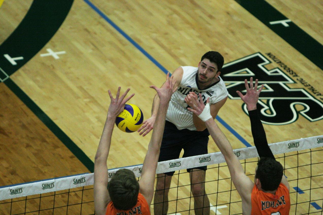 RECAP: Men's Volleyball Advance to OCAA Semi-Finals