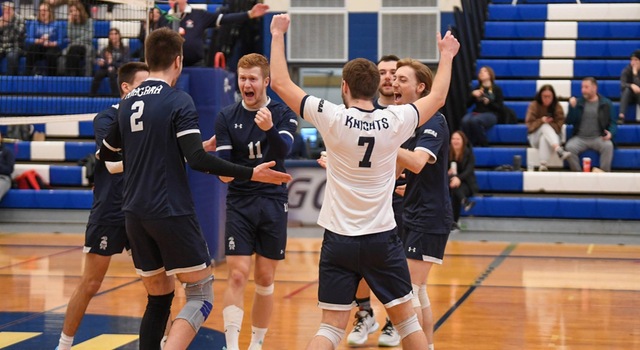 Knights Bounce Back Into Win Column with 3-0 Sweep of Saints