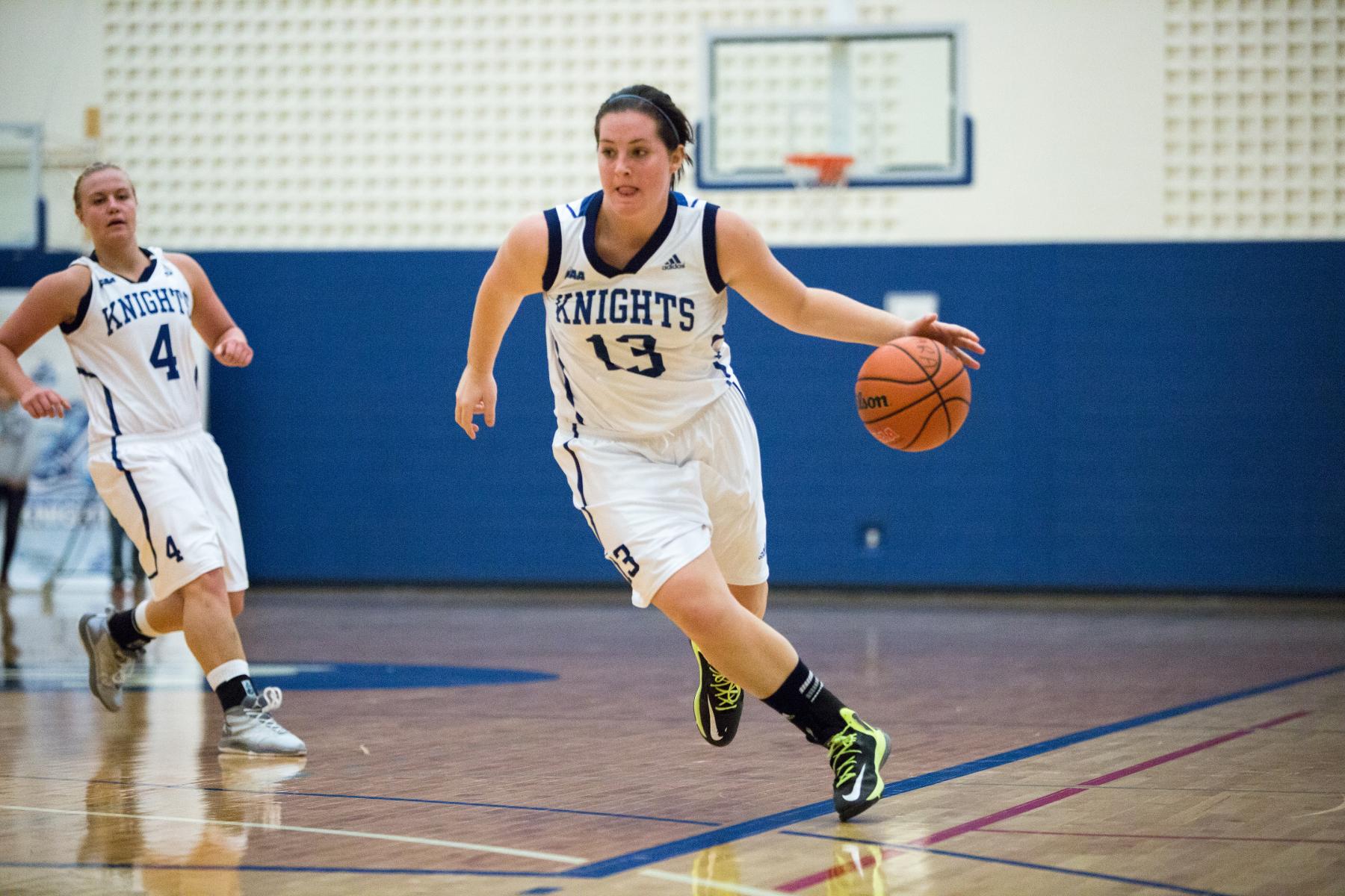 RECAP: Kaitlyn McPherson moves to second all-time in career points in Knights victory