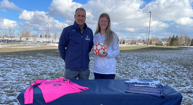 Knights Ink Keeper Julia Thies for 2022-23 Season
