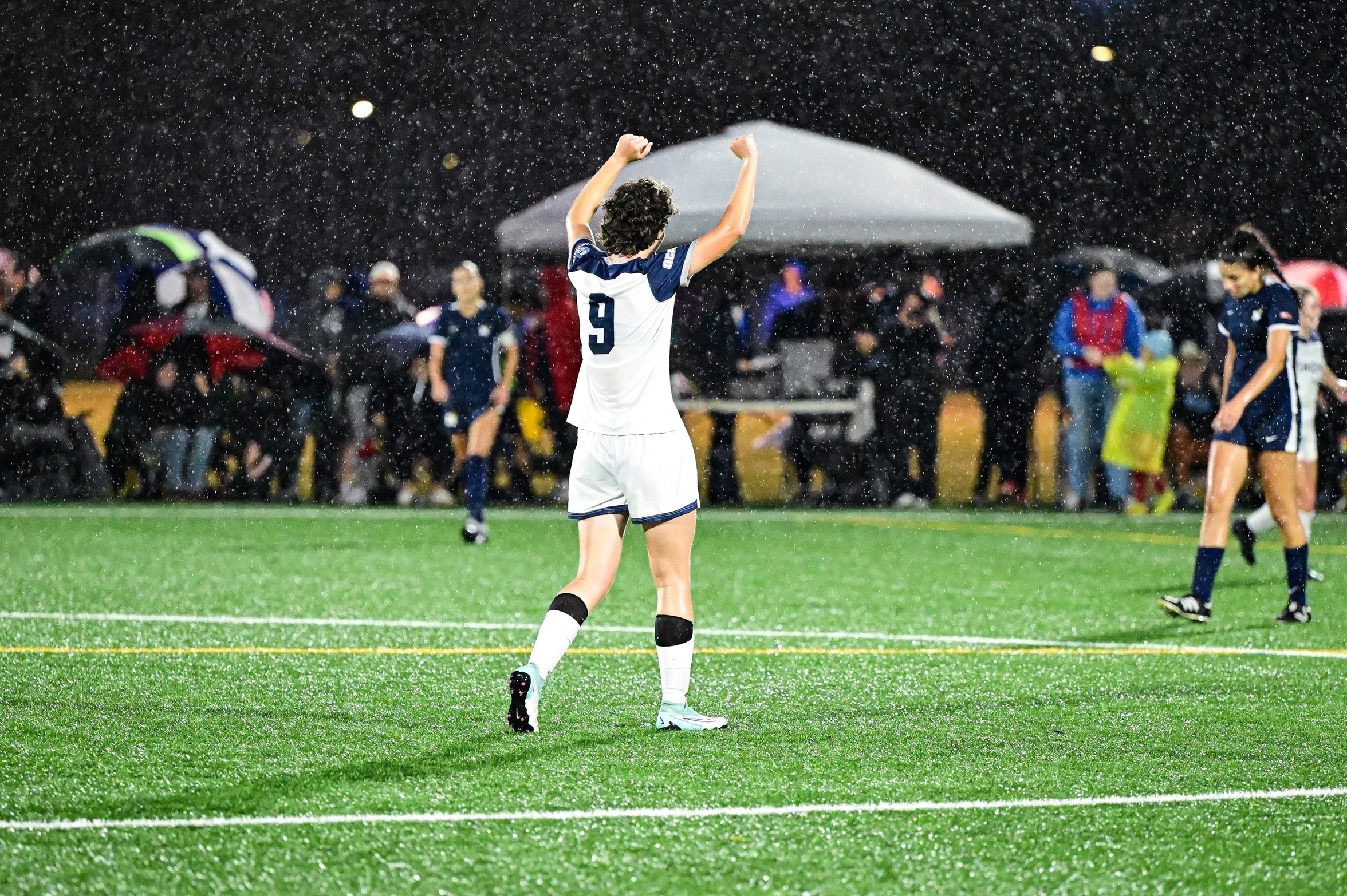 Knights soar past Falcons on the road