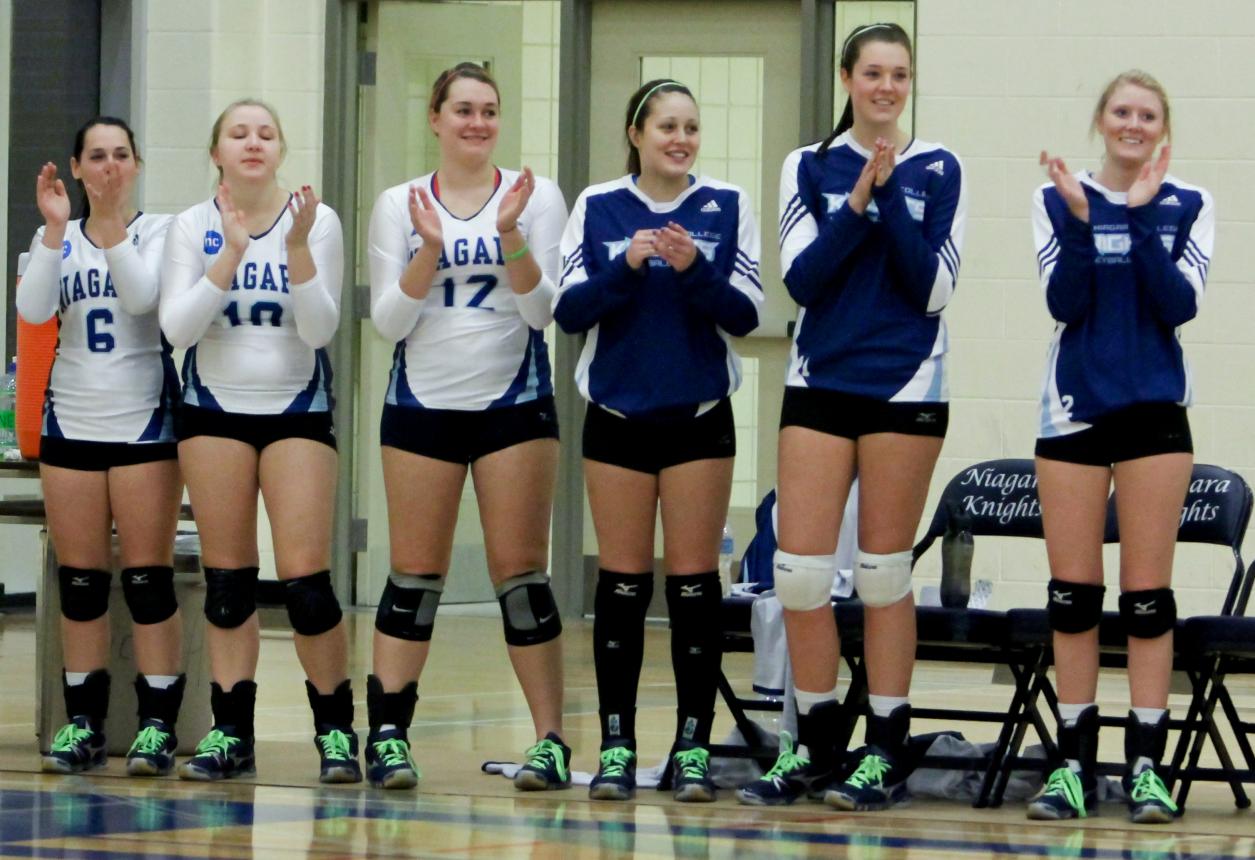 Women's Volleyball Defeat Conestoga