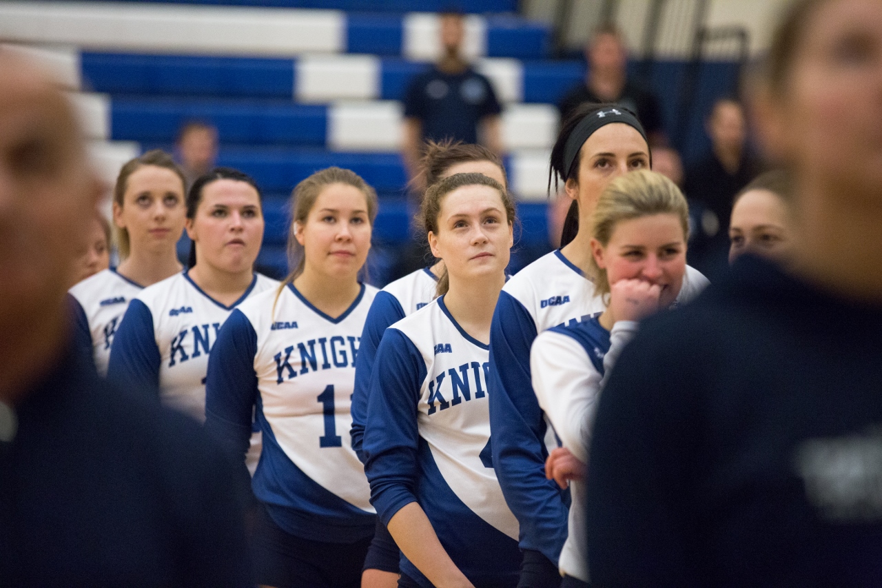 RECAP: Knights win final home game of regular season on grad night