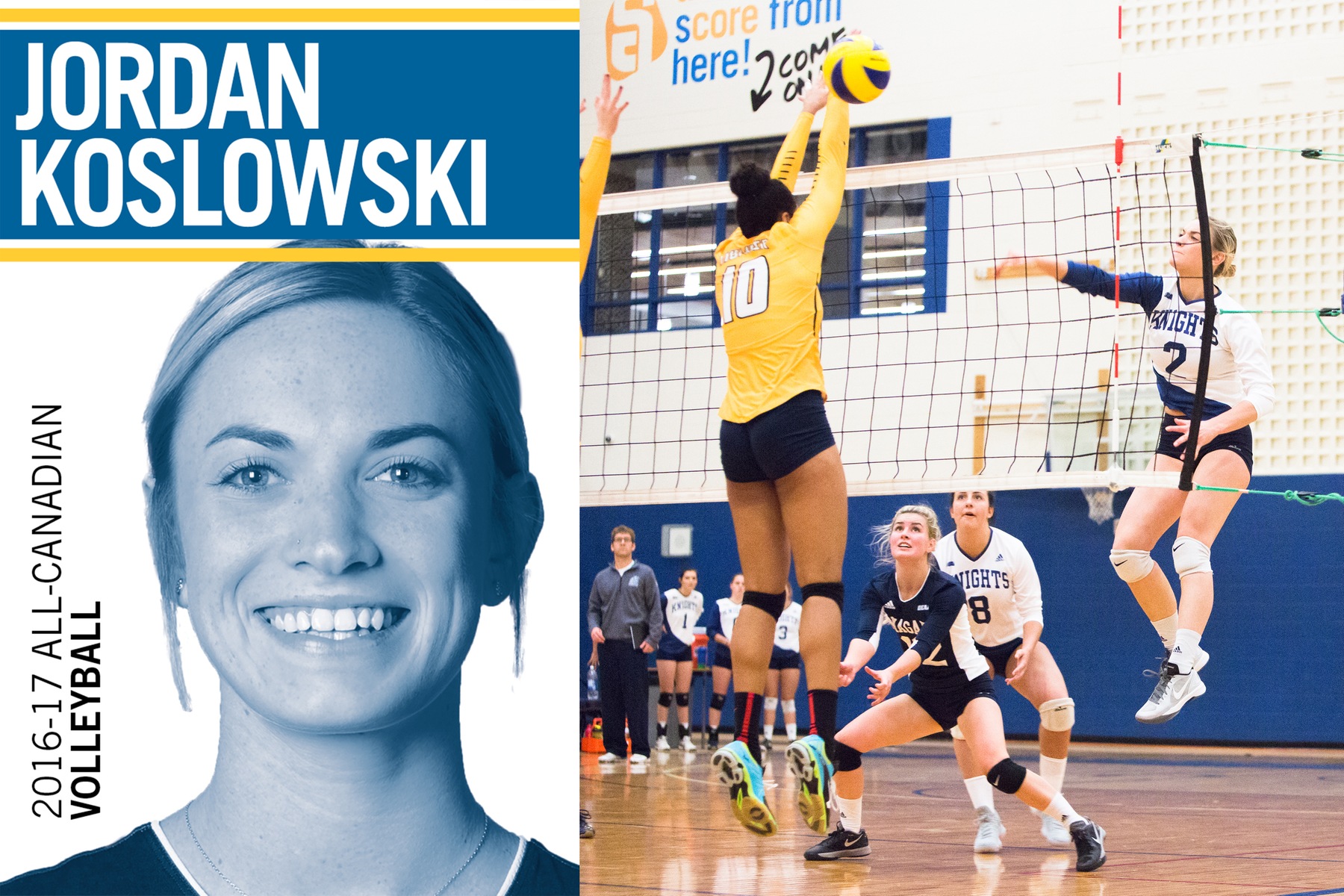 NEWS: Jordan Koslowski Named CCAA All-Canadian