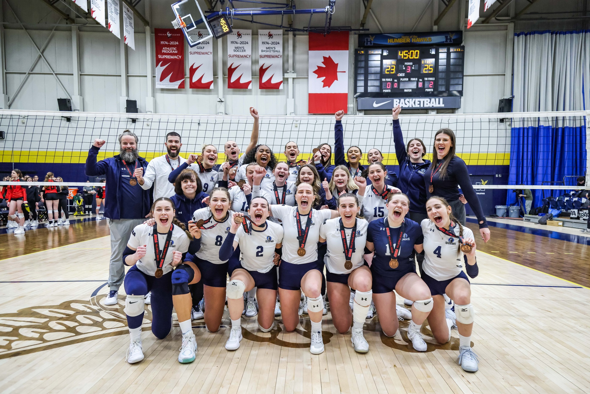 Niagara Knights Win Bronze at OCAA Women&rsquo;s Volleyball Championships
