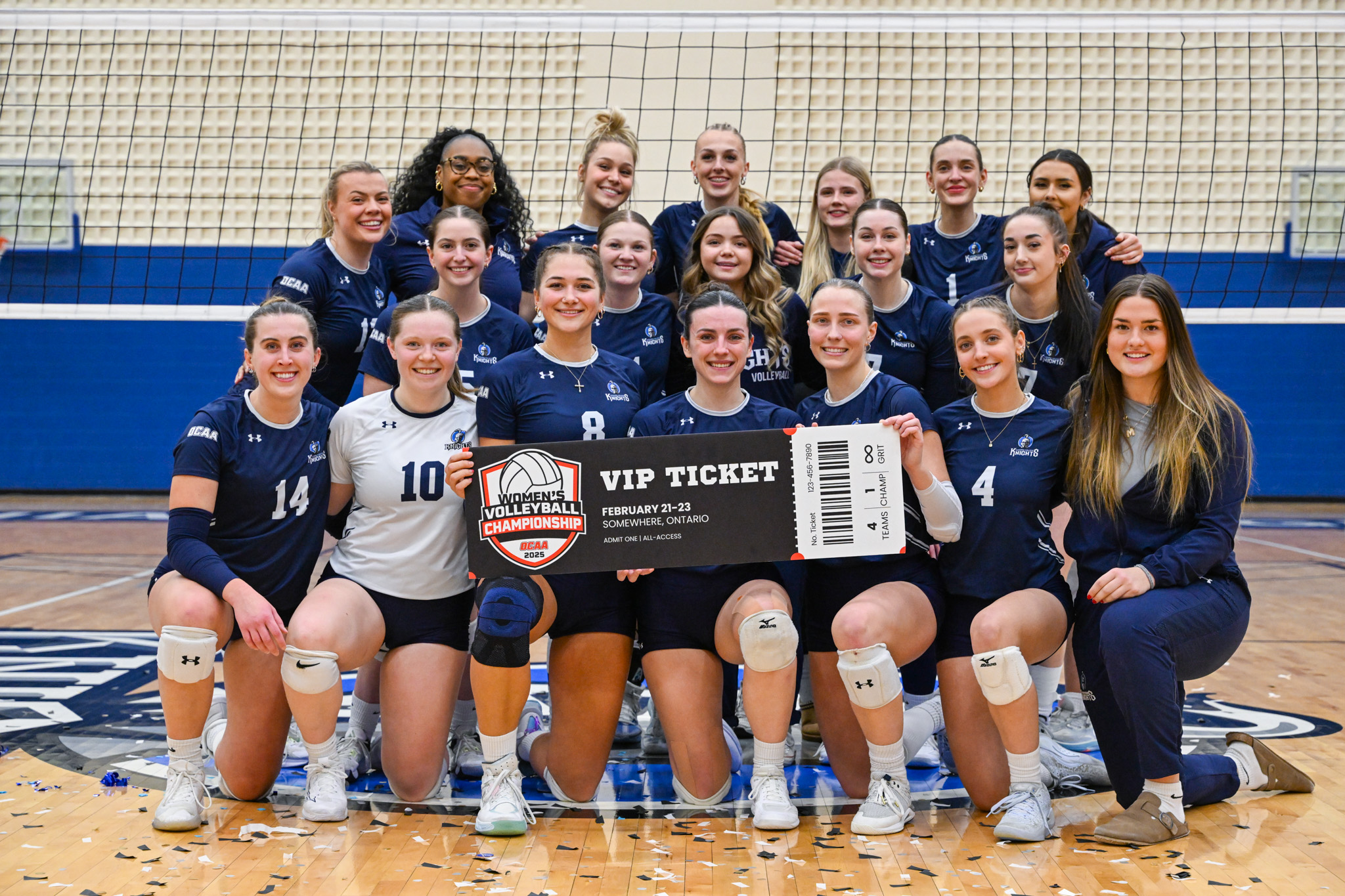 Knights Punch Their Ticket to the OCAA Final-Four