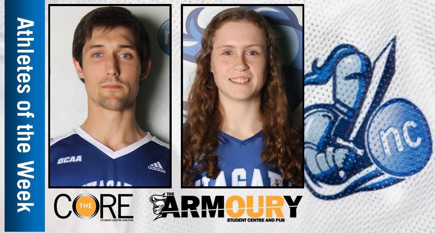 Bailey Davis and Aaron Vanderlugt Named SAC Athletes of the Week